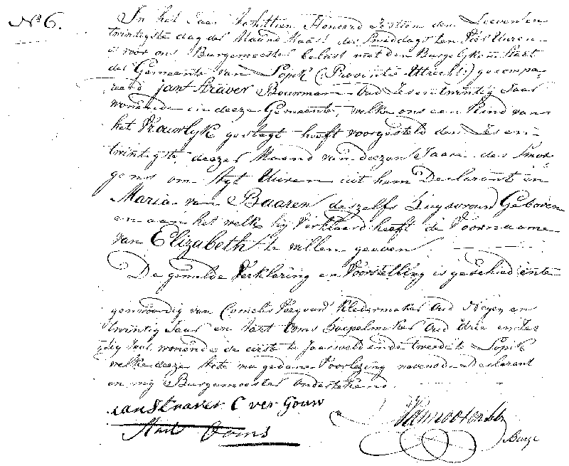 18160327 geb akte 6 Elizabeth dv J Straver - M v Baaren